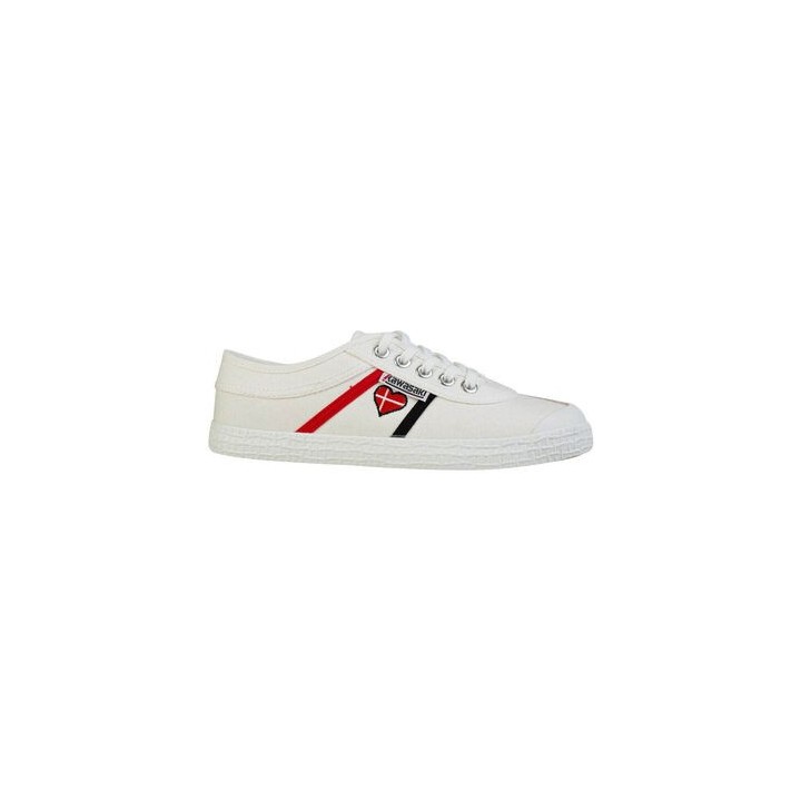 Kawasaki  Sneaker Heart Canvas Shoe K194523 1002 White