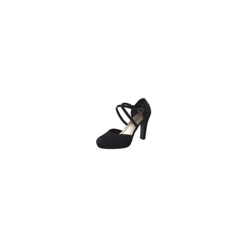 Via della Rosa Spangenpumps Damen schwarz|schwarz