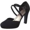 Via della Rosa Spangenpumps Damen schwarz|schwarz