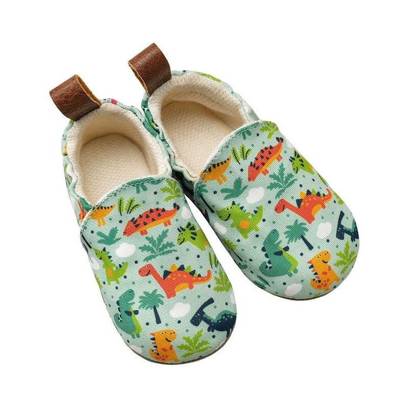 POLOLO Kinderschuhe Seaqual, Hausschuh aus Upcycling-Meeresplastik, Bio Baumwolle