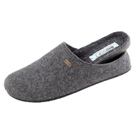 Biosoft Comfort & Easy Walk Biosoft Filz Hausschuhe Herren Größe 42 - 46 Mister Cosy, Hausschuhe Hausschuh