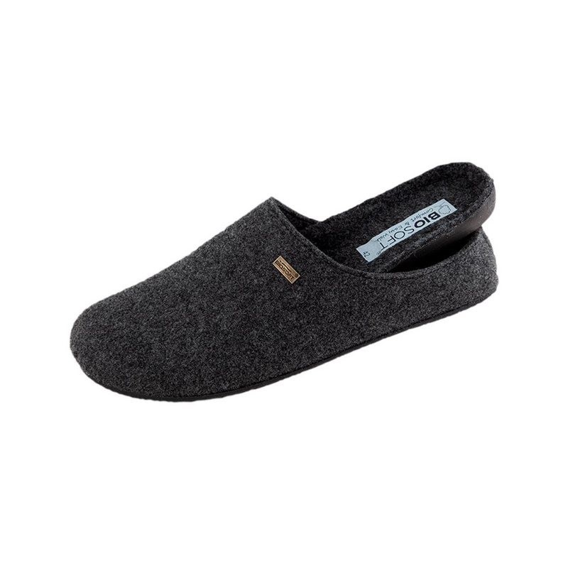 Biosoft Comfort & Easy Walk Biosoft Filz Hausschuhe Herren Größe 42 - 46 Mister Cosy, Hausschuhe Hausschuh