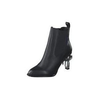 Karl Lagerfeld Ikon Heel Ankle Gore Boot Damen schwarz|schwarz