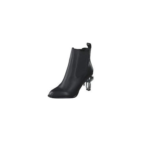 Karl Lagerfeld Ikon Heel Ankle Gore Boot Damen schwarz|schwarz