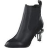 Karl Lagerfeld Ikon Heel Ankle Gore Boot Damen schwarz|schwarz