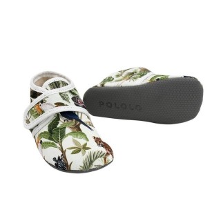 POLOLO Kinderschuhe Cosy aus Seaqual Yarn, Kinder Hausschuh nachhaltige Kinderschuhe aus Seaqual Yarn