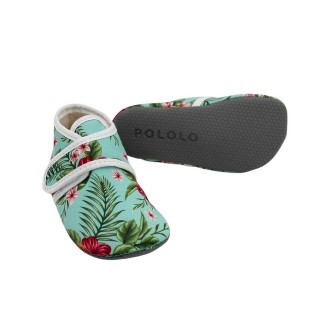 POLOLO Kinderschuhe Cosy aus Seaqual Yarn, Kinder Hausschuh nachhaltige Kinderschuhe aus Seaqual Yarn