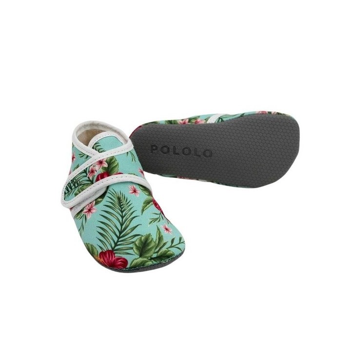 POLOLO Kinderschuhe Cosy aus Seaqual Yarn, Kinder Hausschuh nachhaltige Kinderschuhe aus Seaqual Yarn