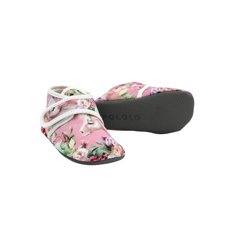 POLOLO Kinderschuhe Cosy aus Seaqual Yarn, Kinder Hausschuh nachhaltige Kinderschuhe aus Seaqual Yarn