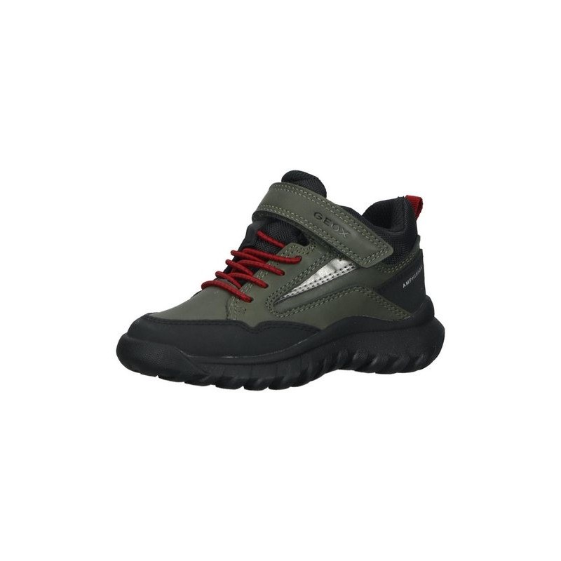 Geox Wanderschuhe Lederimitat/Textil Trekkingschuh