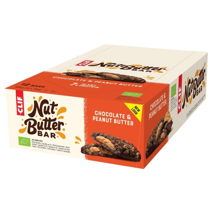 Nut Butter Energie Riegel - Chocolate Peanut Butter (12 x 50