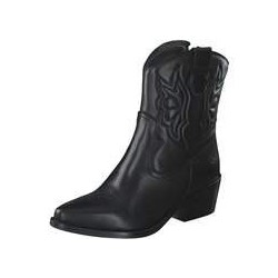 PX Cowboystiefel Damen schwarz|schwarz|schwarz