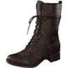 Mustang Schnürstiefelette Damen braun|braun
