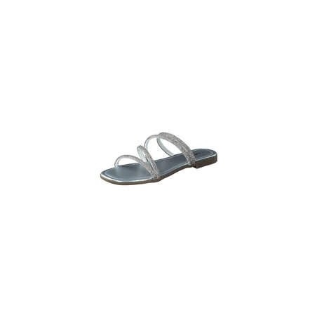 Leone Pantolette Damen silber|silber|silber