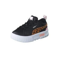 PUMA Mayze Wild AC Inf Sneaker Mädchen schwarz|schwarz|schwarz