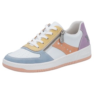 RIEKER Sport Sneaker, in aktueller Farbkombination, Freizeitschuh, Halbschuh, Schnürschuh