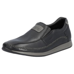 Rieker Slipper, Mokassin, Loafer, Komfortschuh mit aufwendiger Rahmennaht