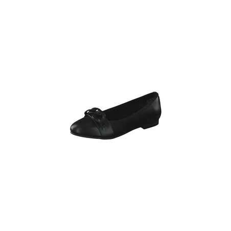 Marco Tozzi Ballerina Damen schwarz|schwarz