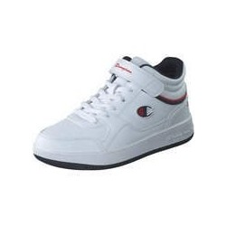 Champion Rebound Vintage Mid GS Sneaker Mädchen|Jungen weiß|weiß|weiß