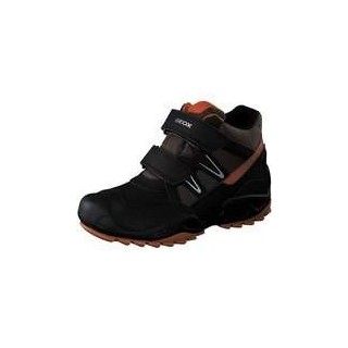Geox Savage Boy Klett Boots Jungen schwarz|schwarz