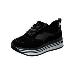 Marco Tozzi Plateau Sneaker Damen schwarz|schwarz|schwarz