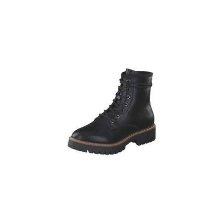 s.Oliver Schnürstiefelette Damen schwarz|schwarz|schwarz