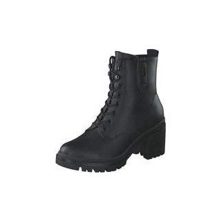 s.Oliver Schnürstiefelette Damen schwarz|schwarz