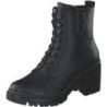 s.Oliver Schnürstiefelette Damen schwarz|schwarz