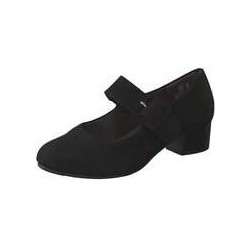Jana Spangenpumps Damen schwarz|schwarz