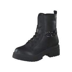 Barbarella Schnür Boots Mädchen schwarz|schwarz|schwarz|schwarz|schwarz