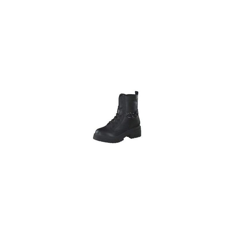 Barbarella Schnür Boots Mädchen schwarz|schwarz|schwarz|schwarz|schwarz