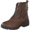 Mustang Schnür Boots Damen braun|braun|braun