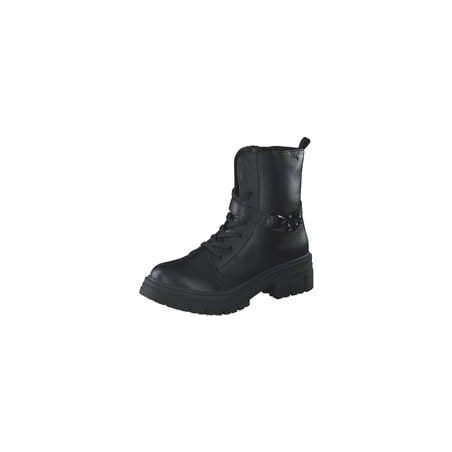 Barbarella Schnür Boots Mädchen schwarz|schwarz|schwarz|schwarz