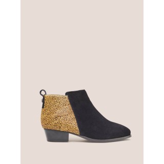 Willow Stiefeletten Wildleder und Ponyfelloptik - 39