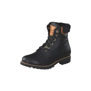 Panama Jack 03 Igloo Trav B2 Schnür Boots Damen schwarz|schwarz