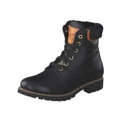 Panama Jack 03 Igloo Trav B2 Schnür Boots Damen schwarz|schwarz