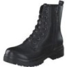 Tom Tailor Schnür Boots Damen schwarz|schwarz|schwarz