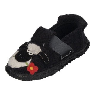 NANGA Shauny Hausschuh Black