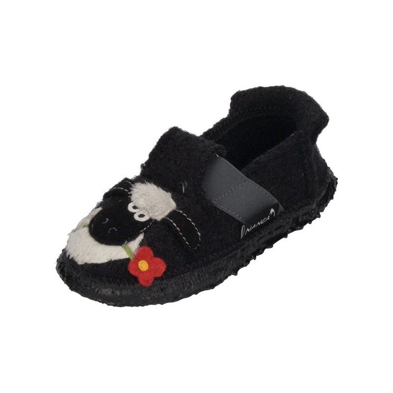 NANGA Shauny Hausschuh Black