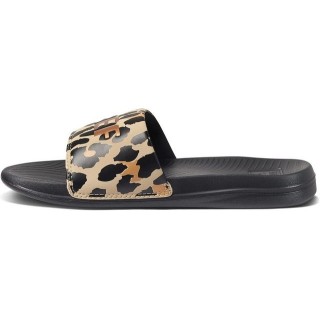 Reef One Slide Classic Leopard Schlappen