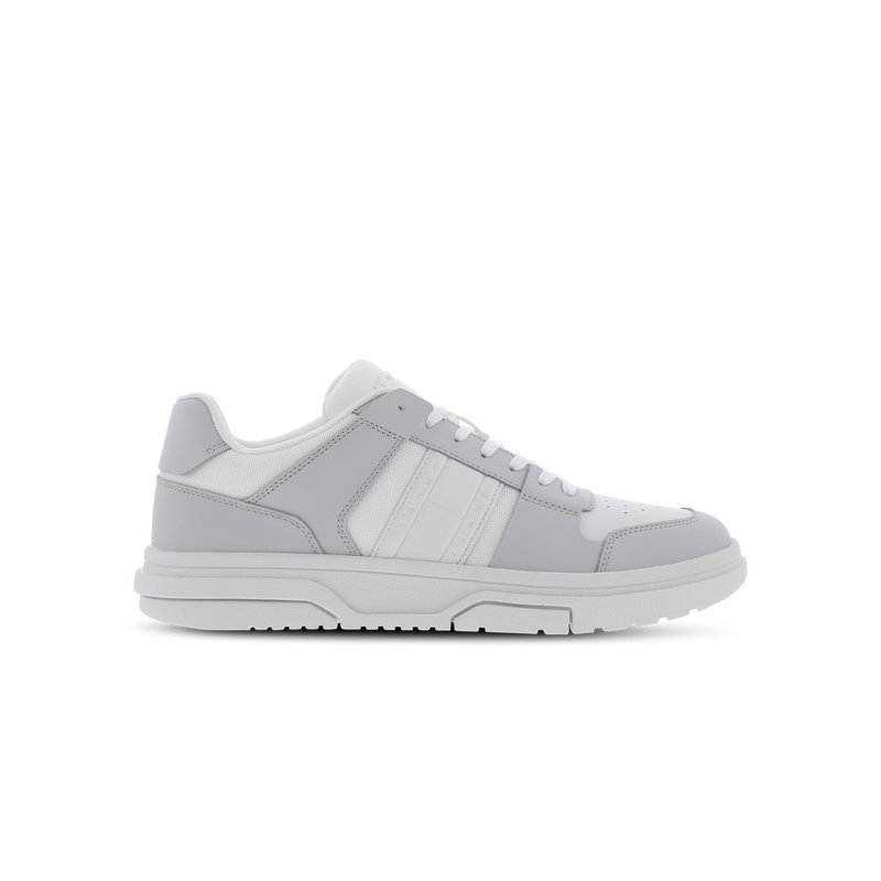 Tommy Jeans Cupsole Ess Herren Schuhe - Weiß - Größe: 40 - Leder - Foot Locker