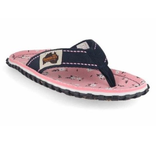 Gumbies Nachhaltiger Zehentrenner im Ditsy Design Hausschuh aus nachhaltigem Material