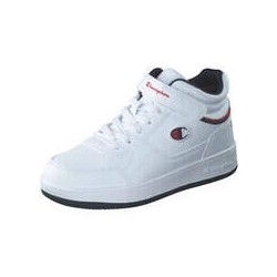 Champion Rebound Vintage Mid Sneaker Herren weiß|weiß|weiß