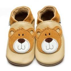 Inch Blue Inch Blue Babyschuhe Teddy Cream Lauflernschuh