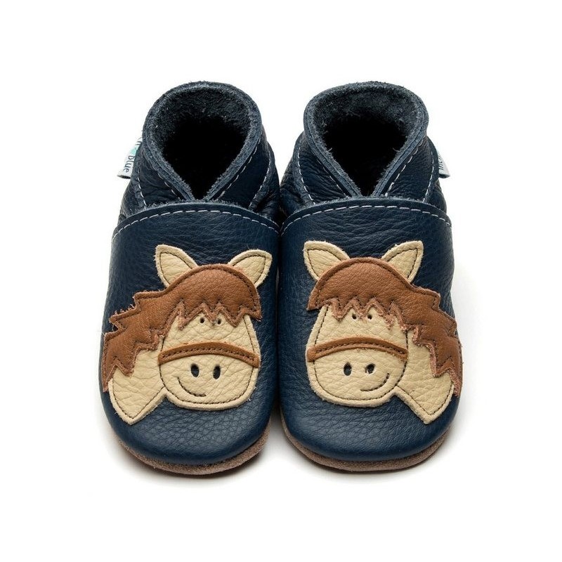 Inch Blue Inch Blue Babyschuhe Horse navy Lauflernschuh