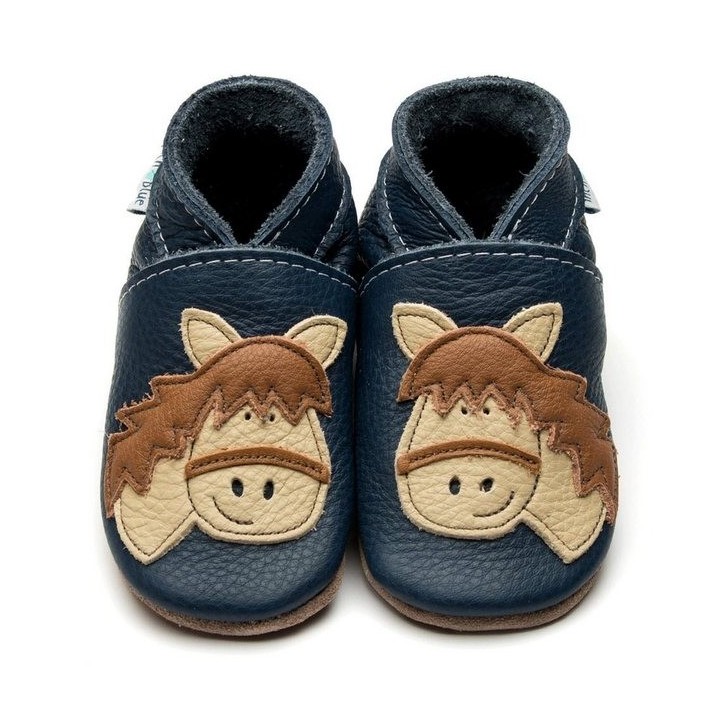 Inch Blue Inch Blue Babyschuhe Horse navy Lauflernschuh