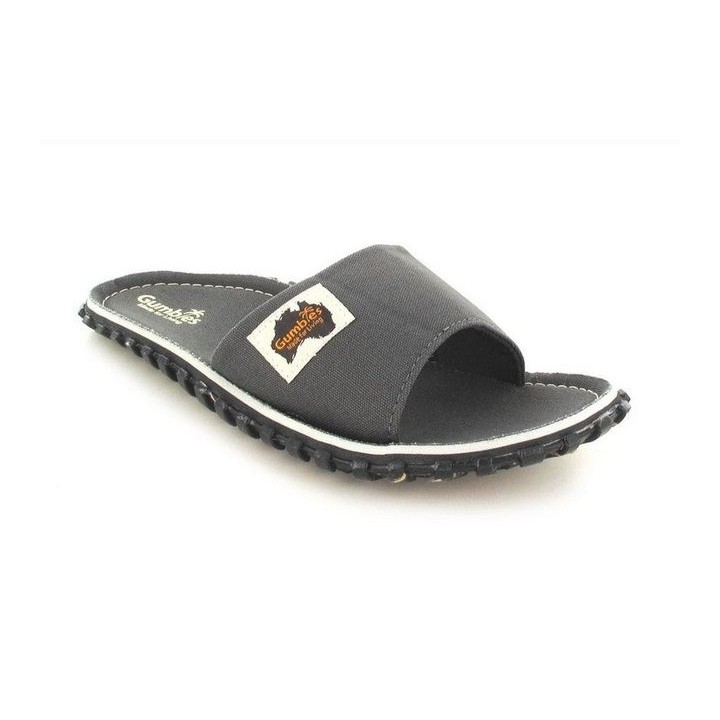 Gumbies Sommer Slides für Damen und Herren in cool grey Hausschuh Nachhaltig trendige Sommerschlappen
