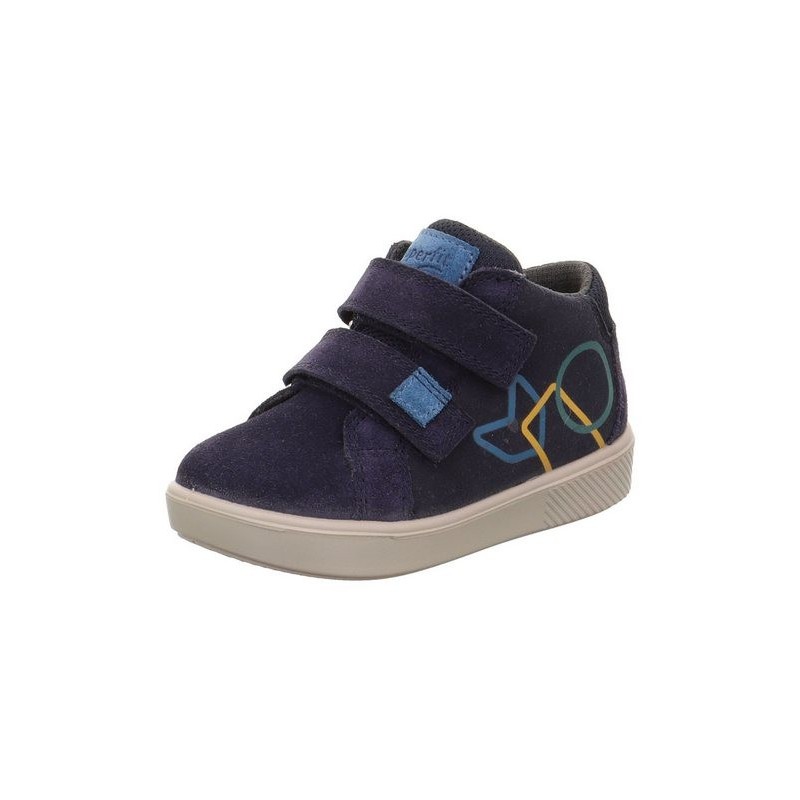 Superfit Halbschuhe Leder/Textil Klettschuh