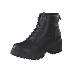 Dockers Schnürstiefelette Damen schwarz|schwarz