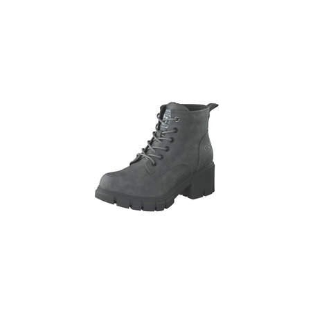 Dockers Schnürstiefelette Damen grau|grau